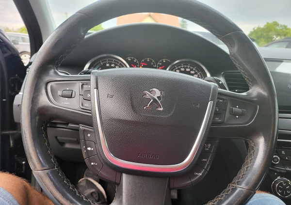 Peugeot 508 cena 38900 przebieg: 182541, rok produkcji 2012 z Czeladź małe 596